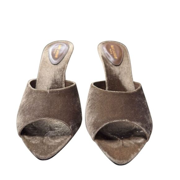 NWT Saint Laurent Suite Mule Sandal (12) - Picture 4 of 11